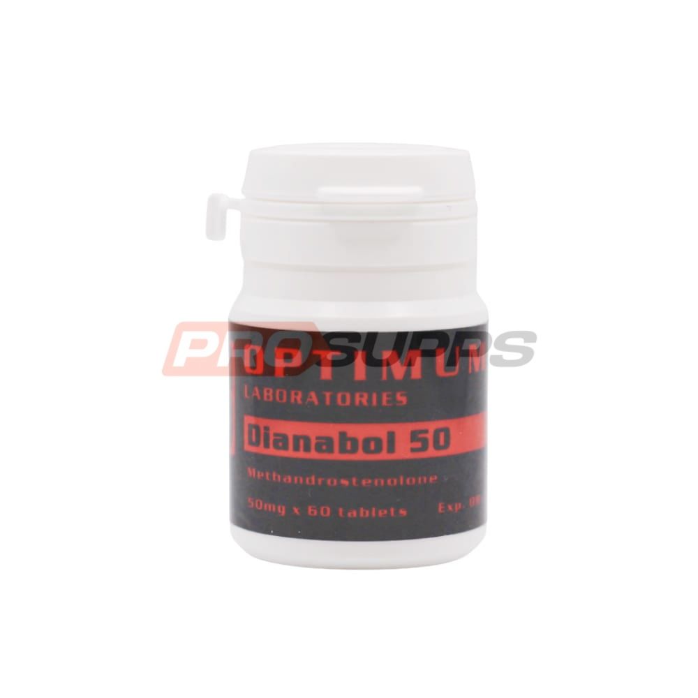 OPTIMUM BIOTECH - DIANABOL 50 (METHANDIENONE)50Mg/Tab, 60Tabs 1