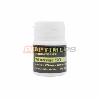 OPTIMUM BIOTECH – WINWAR 50 (ANAVAR 25mg + WINSTROL 25mg) 50mg / 60 tabs