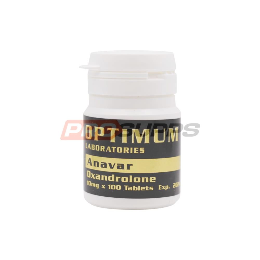 OPTIMUM BIOTECH – ANAVAR (OXANDROLONE, VAR) 10Mg/Tab, 100Tabs 1