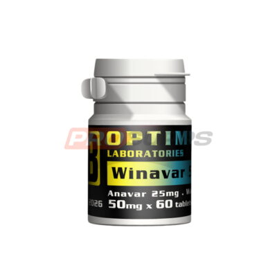 Manufacturers 13 OPTIMUM BIOTECH – WINAWAR 50 (ANAVAR 25mg + WINSTROL 25mg) 50mg / 60 tabs
