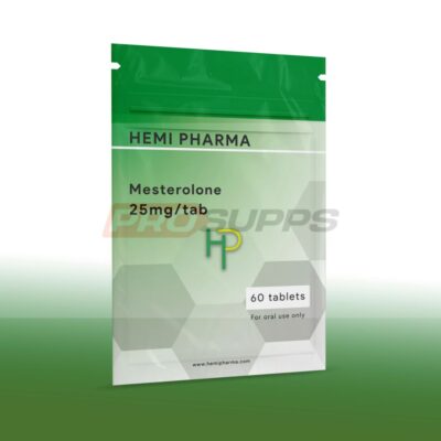 HEMI PHARMA – MESTEROLONE 25MG/TAB, 60 TABS (PROVIRON)