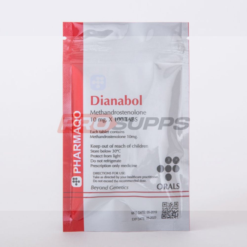 PHARMAQO LABS – DIANABOL (METHANDIENONE)10Mg/Tab, 100Tabs 1