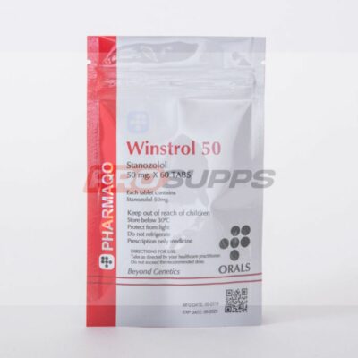 PHARMAQO LABS – WINSTROL 50 (STANOZOLOL) 50Mg/Tab, 60Tabs