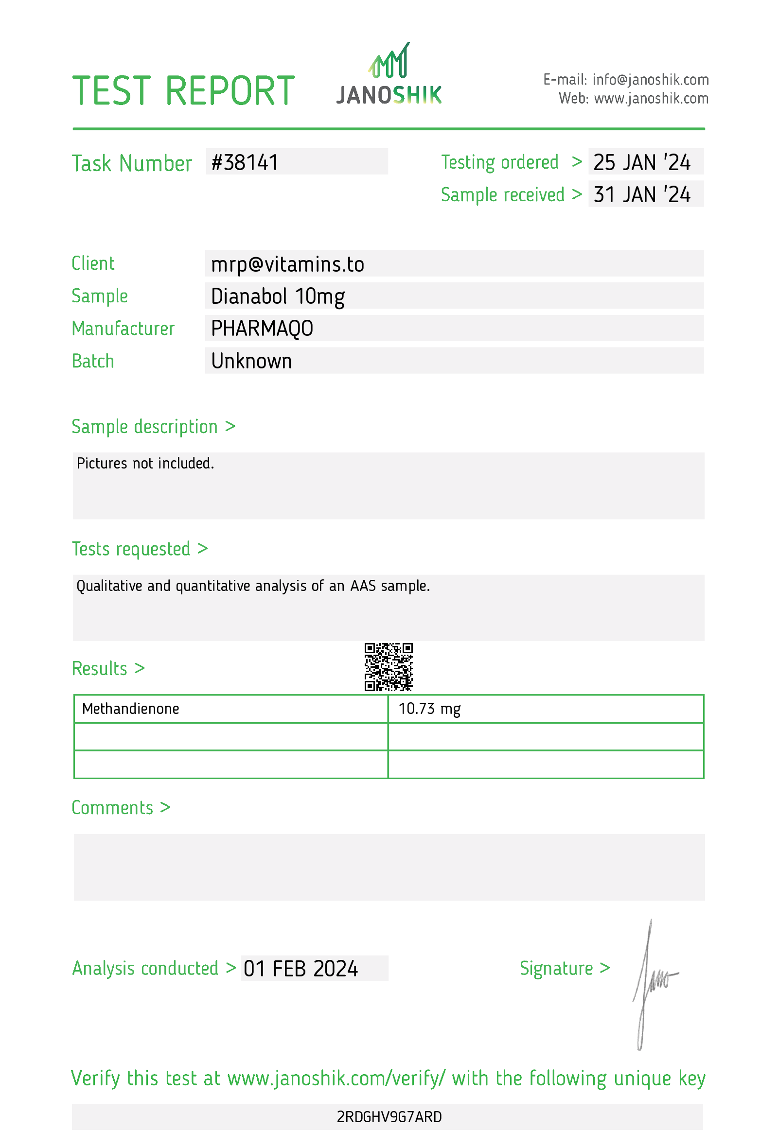 PHARMAQO LABS – DIANABOL (METHANDIENONE)10Mg/Tab, 100Tabs 3