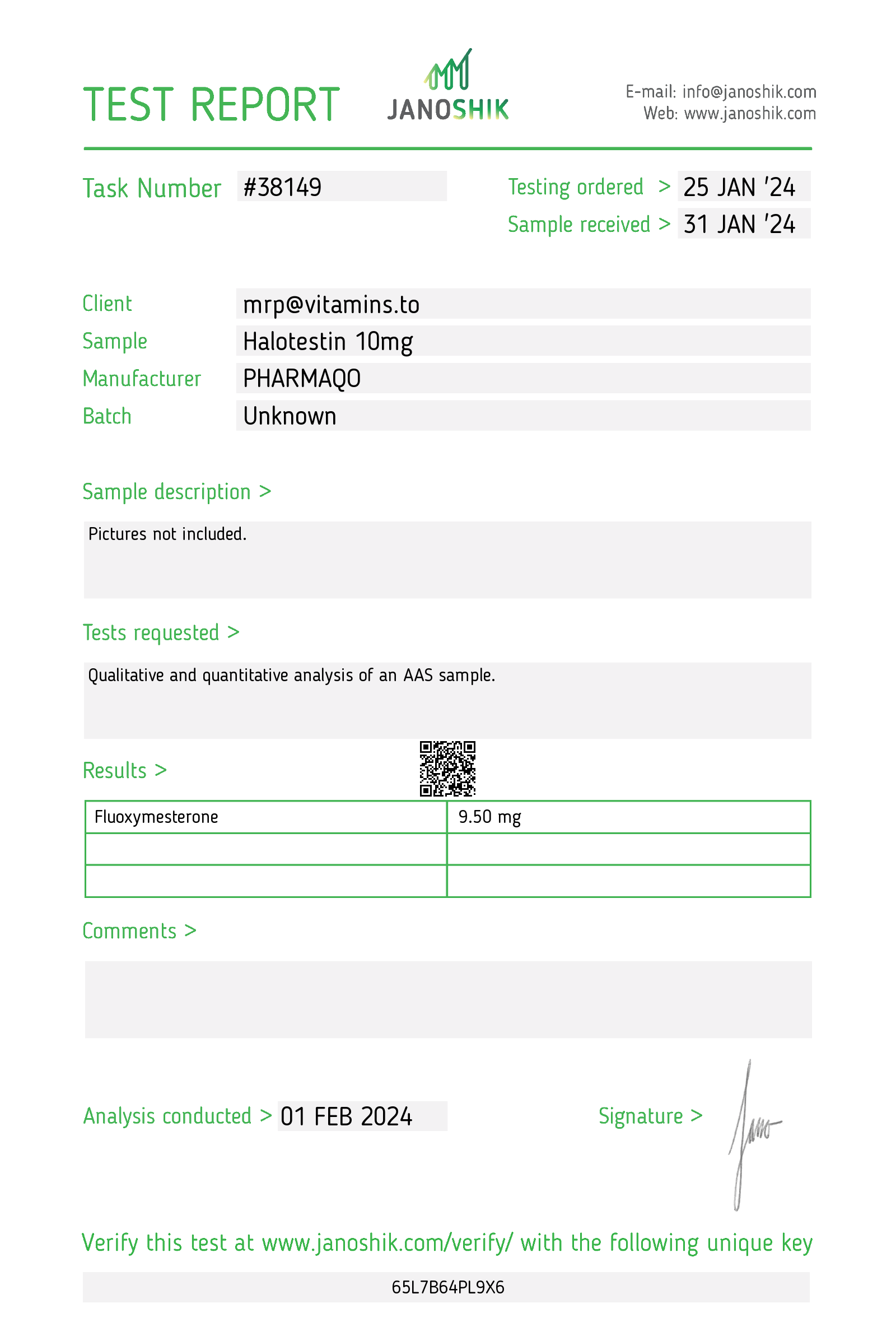 PHARMAQO LABS – HALOTESTIN 10Mg/Tab, 60Tabs 3