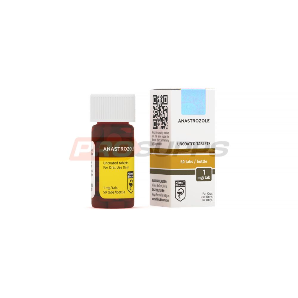 HILMA BIOCARE - ANASTROZOLE (ARIMIDEX) 1mg/tab 50tabs 1