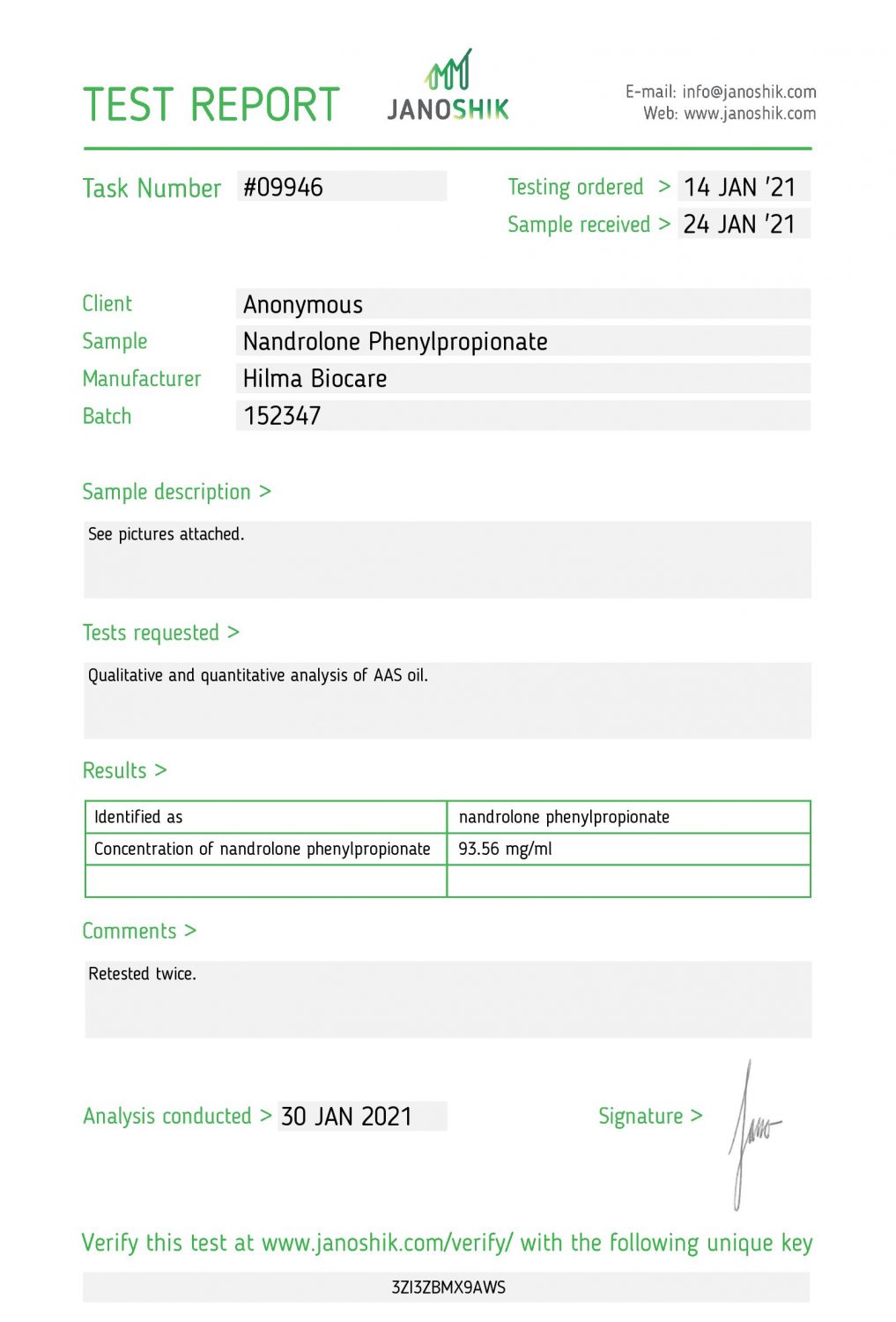 HILMA BIOCARE - NANDROLONE PHENYLPROPIONATE 100 (NPP) 4 HILMA BIOCARE - NANDROLONE PHENYLPROPIONATE 100 (NPP) 3