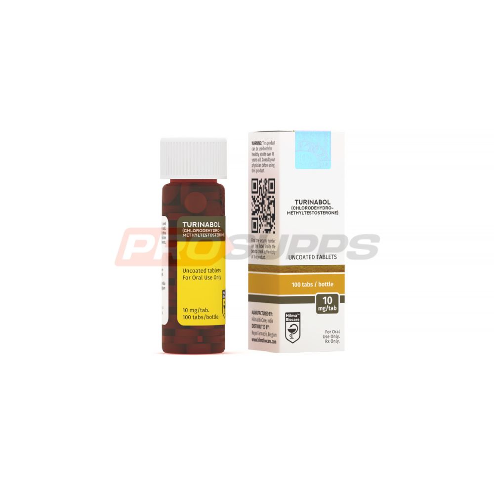 HILMA BIOCARE - TURINABOL (TBOL) 10mg/tab 100tabs 1