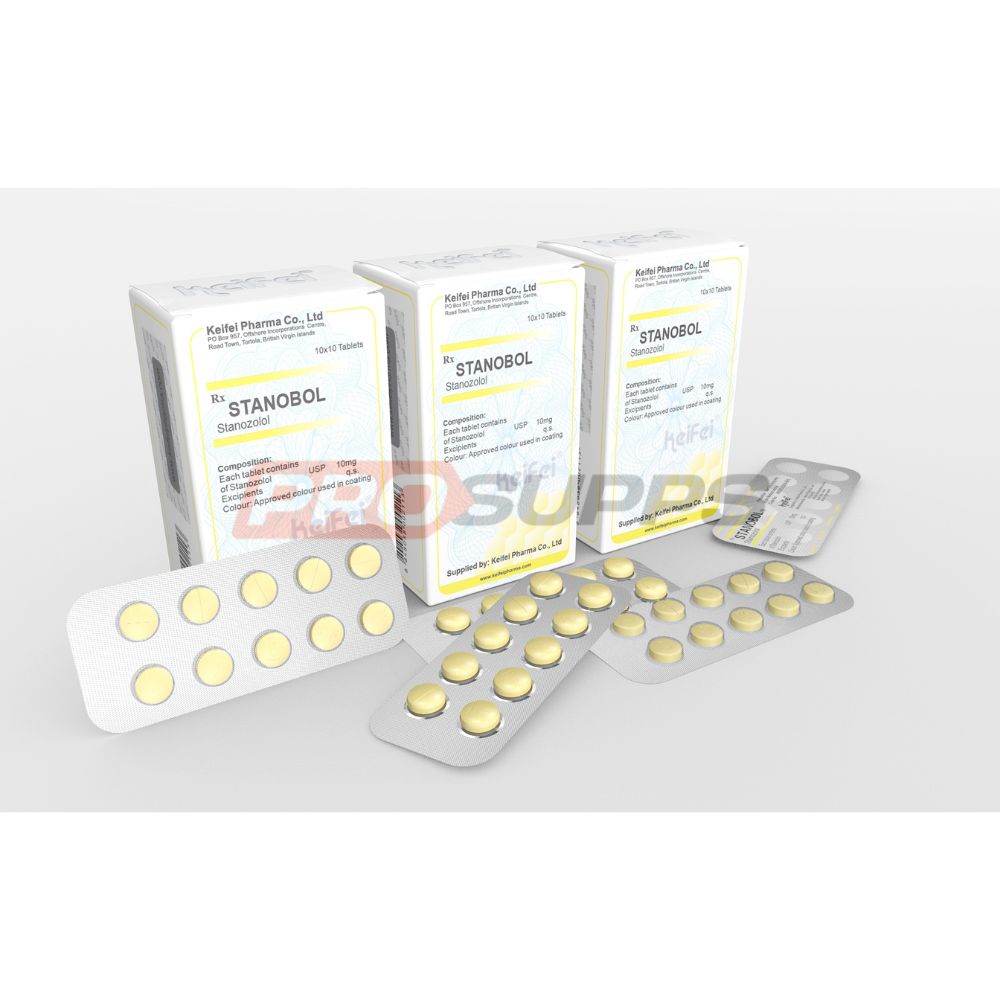 KEIFEI PHARMA – STANOZOLOL, WINSTROL 10mg/100tabs (STANOBOL) 1
