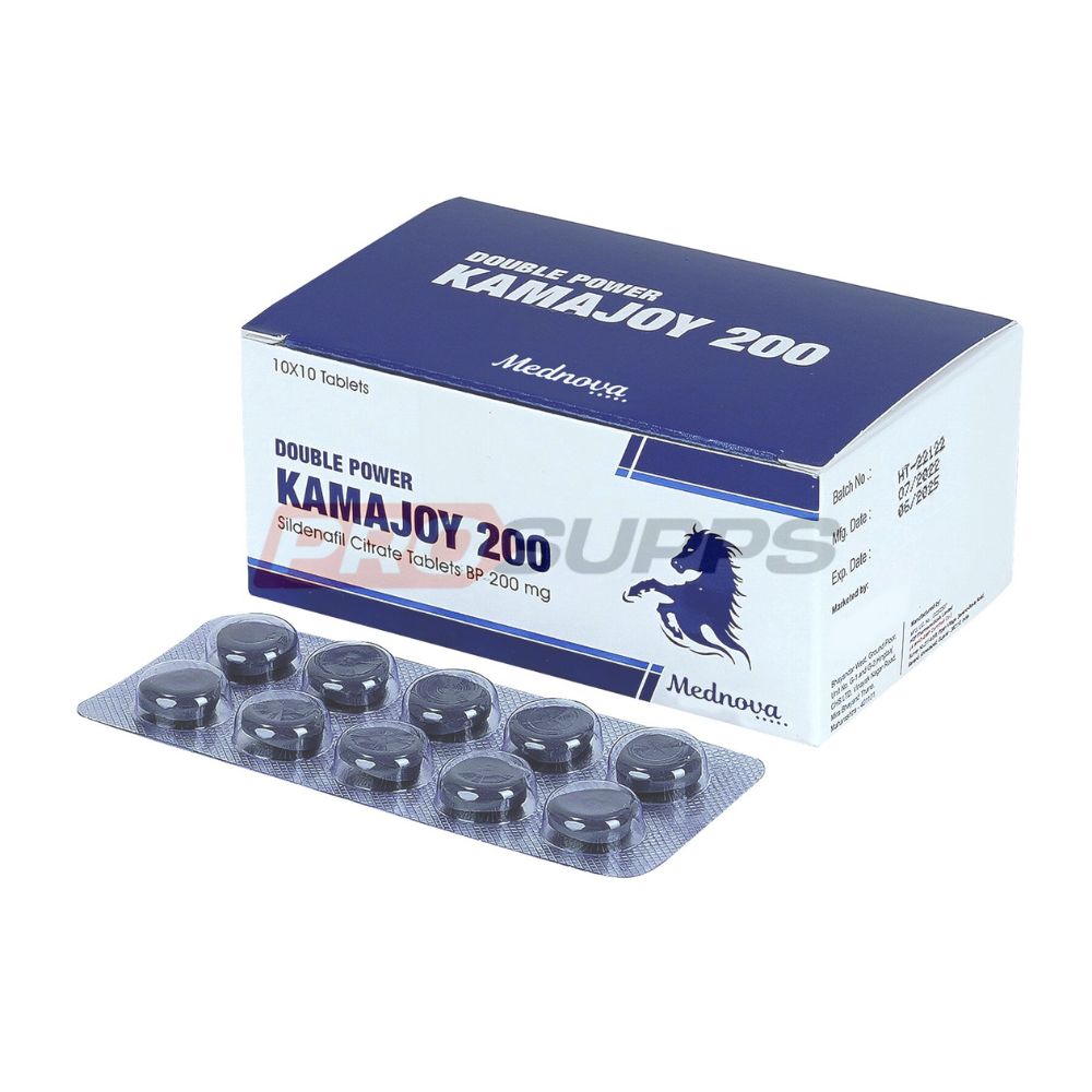 VIAGRA - KAMAJOY **200** (SILDENAFIL CITRATE) 200mg, 10 tabs 2 VIAGRA - KAMAJOY **200** (SILDENAFIL CITRATE) 200mg, 10 tabs 1