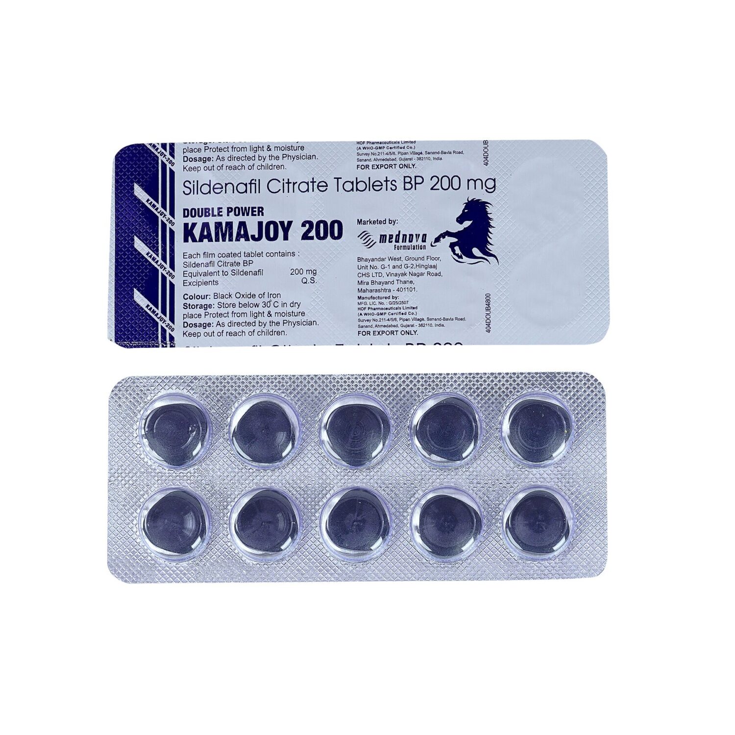 VIAGRA - KAMAJOY **200** (SILDENAFIL CITRATE) 200mg, 10 tabs 4 VIAGRA - KAMAJOY **200** (SILDENAFIL CITRATE) 200mg, 10 tabs 3