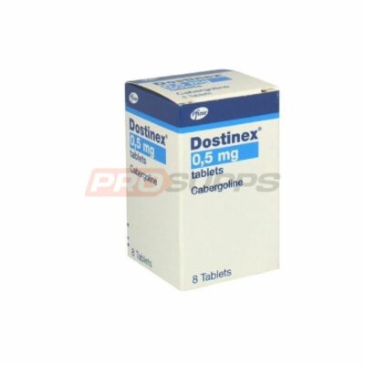 DOSTINEX - CABASER ( CABERGOLINE, CABER )0.5mg / 8 Tabs