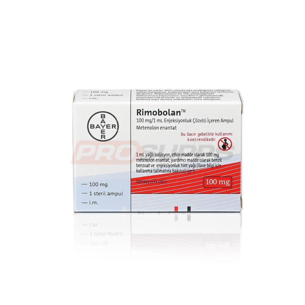 BAYER - RIMOBOLAN 100mg/ml, 1amp (PRIMOBOLAN, METHENOLONE ENANTHATE), GENUINE, PHARMACEUTICAL PRODUCT 2 BAYER - RIMOBOLAN 100mg/ml, 1amp (PRIMOBOLAN, METHENOLONE ENANTHATE), GENUINE, PHARMACEUTICAL PRODUCT 1