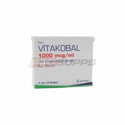 VITAKOBAL B12  - VITAMIN B12 (GENVEON PHARMACEUTICALS), 1mg x 1ml, 1amp