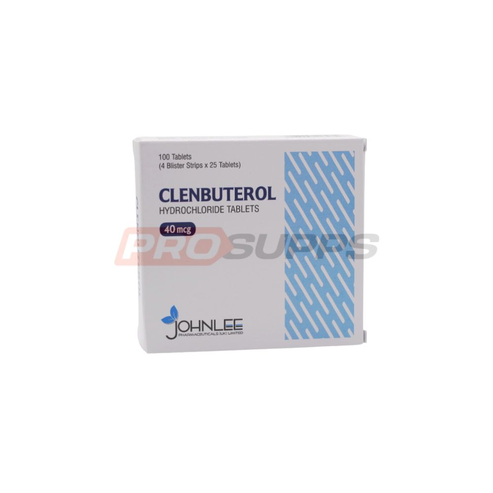 CLENBUTEROL - PHARMACEUTICAL GRADE CLENBUTEROL (JOHN LEE PHARMACEUTICALS) 40mcg / 100 tabs 1