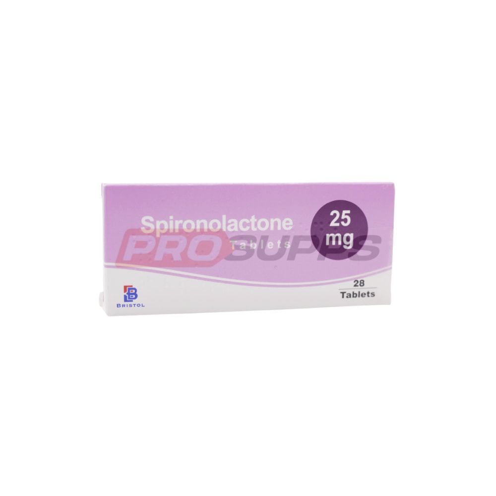ALDACTONE (SPIRONOLACTONE) – 25mg/28tabs (BRISTOL PHARMACEUTICAL, DIURETIC) 1