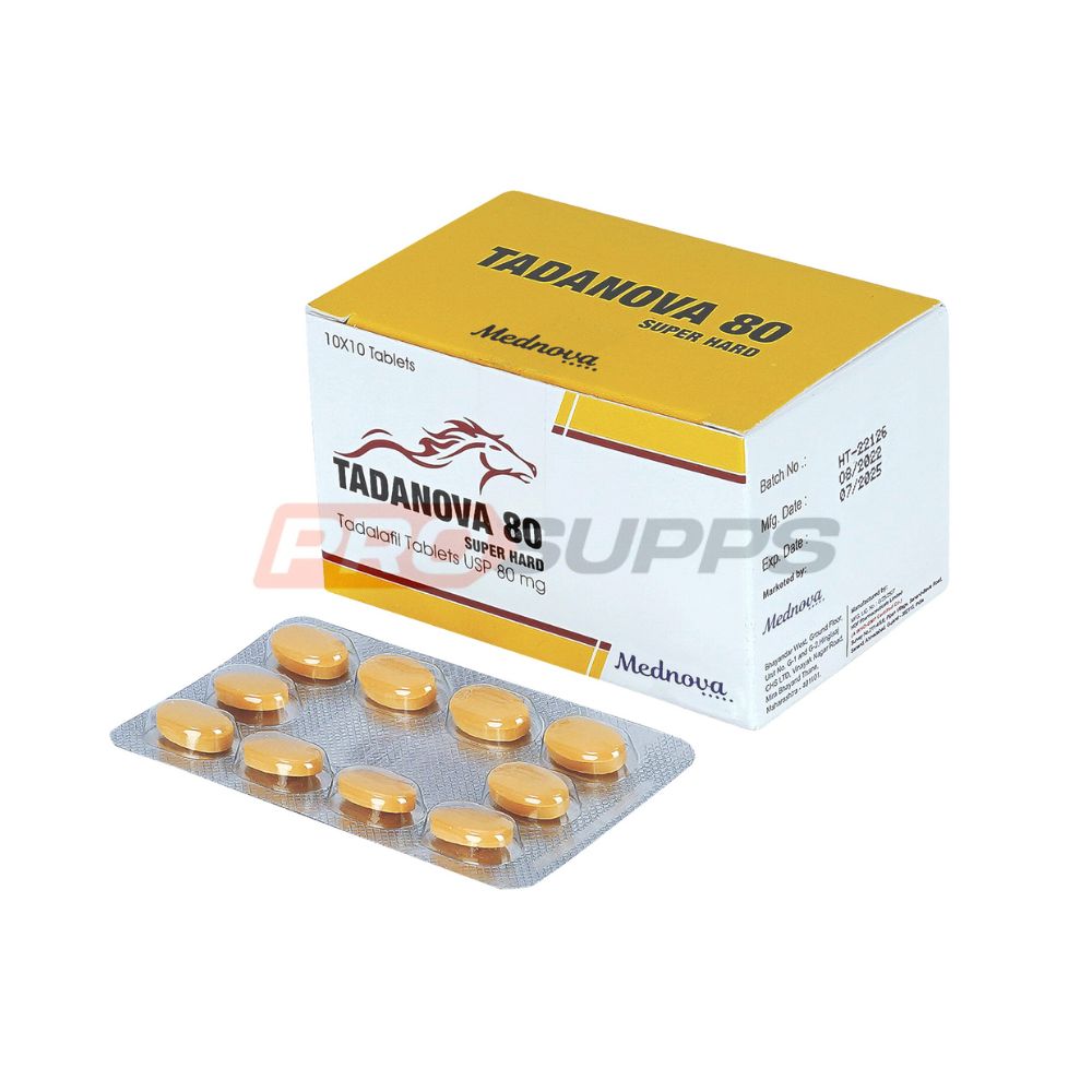 CIALIS - TADANOVA**80** (TADALAFIL) 80mg/10 tabs 1