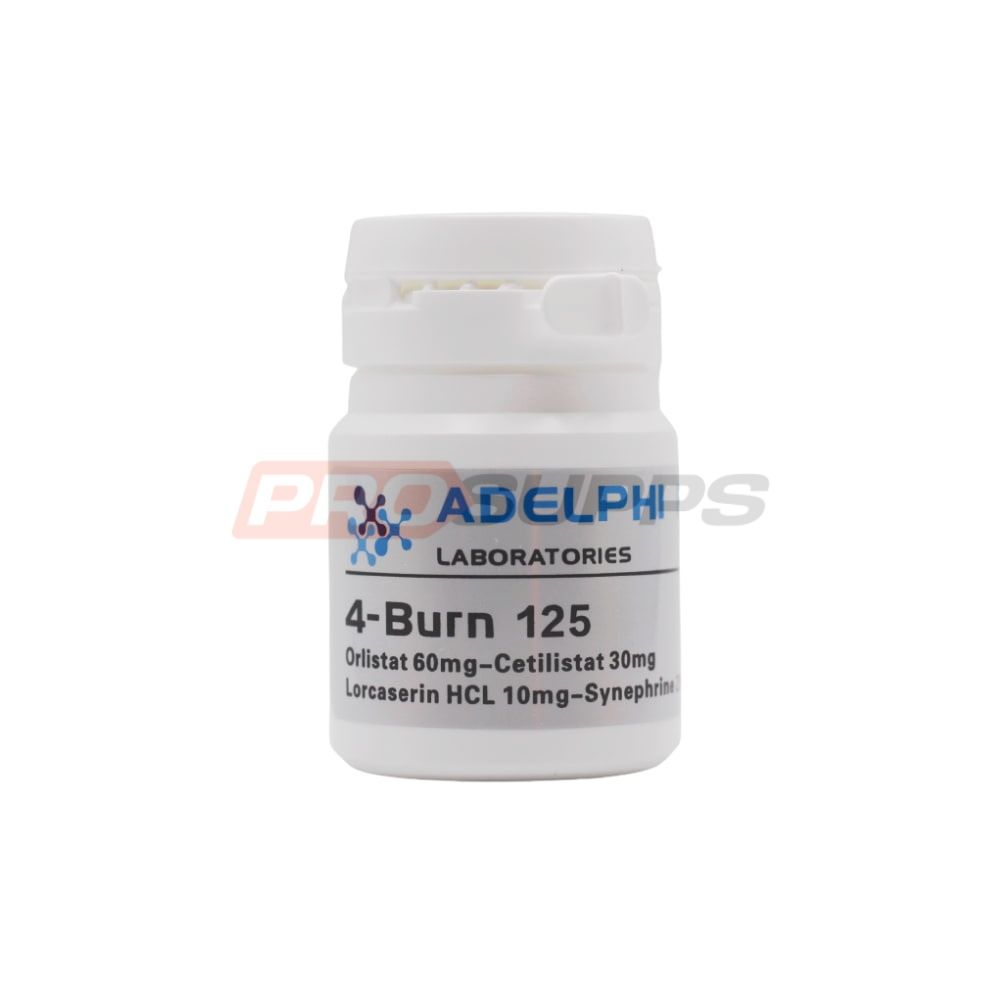 ADELPHI RESEARCH – 4-BURN 125 (FAT BURNER) 125MG / 50TABS 1