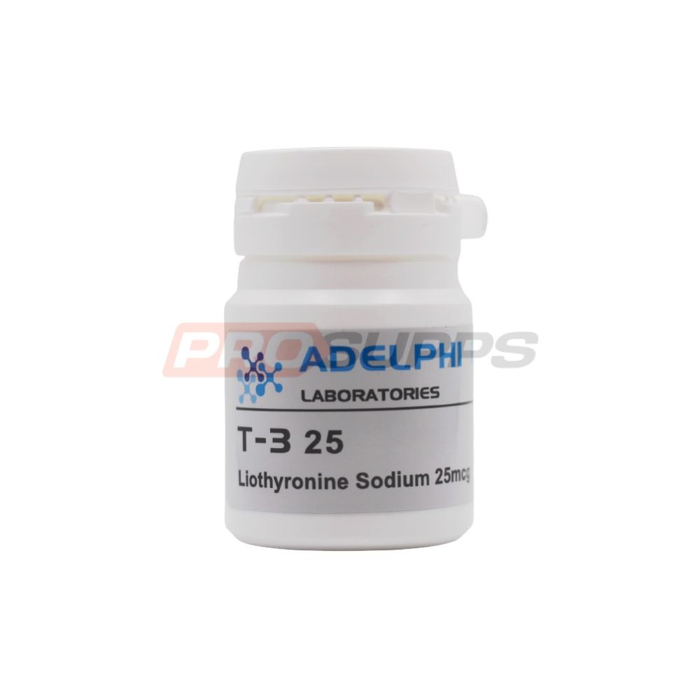 ADELPHI RESEARCH – T-3, 25MCG / 100TABS 1