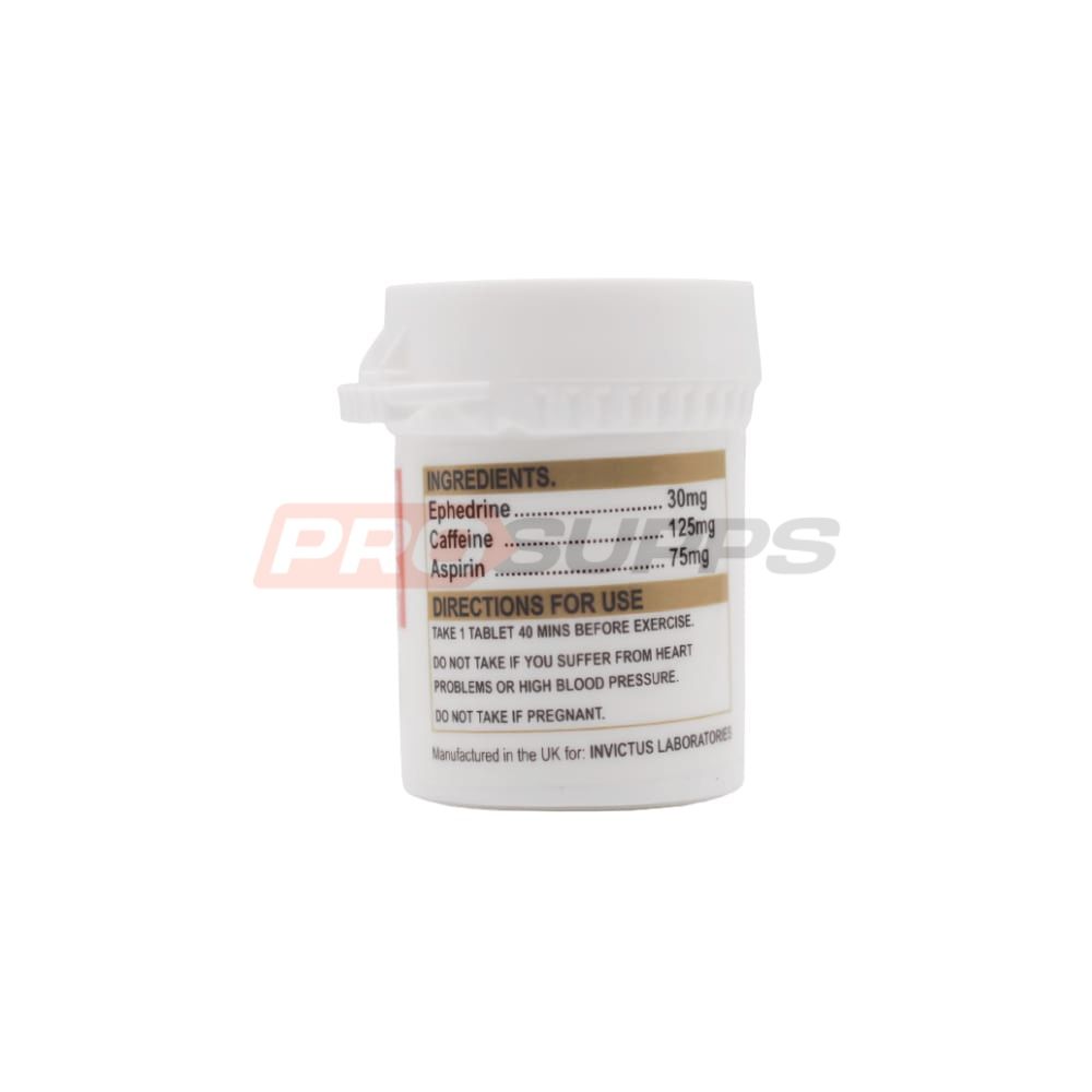 INVICTUS LABORATORIES - ECA STACK, T5 (Ephidrine, Caffeine and Asprin) EXTREME FAT BURNER 60 Tabs 3