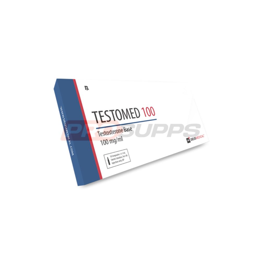 DEUS MEDICAL – TESTOMED 100 (TESTOSTERONE BASE) 100mg/ml, 10 amps 1