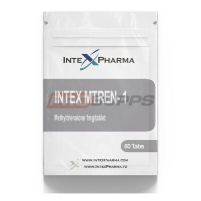 INTEX PHARMA – MTREN-1 (METHYLTRIENOLONE), 1mg / 60 tabs