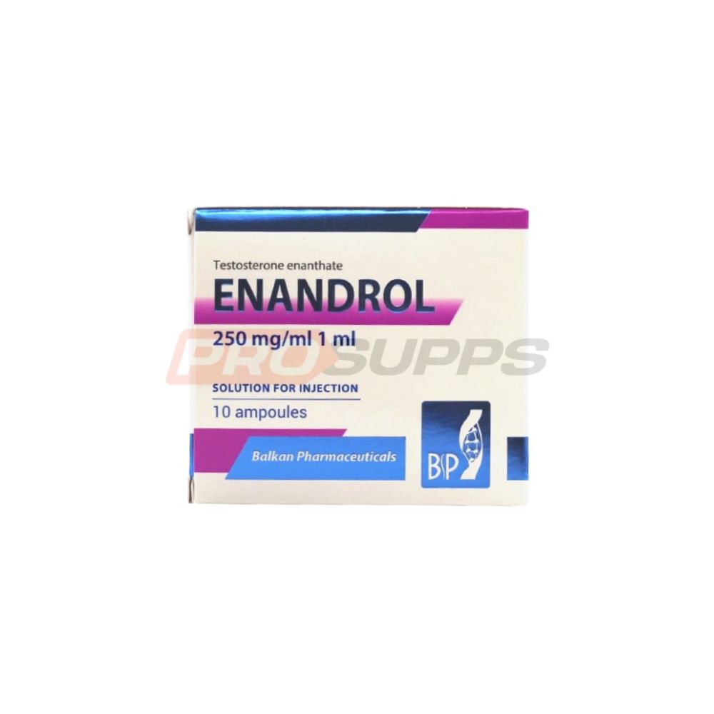 BALKAN PHARMACEUTICALS (BALKAN PHARMA) - ENANDROL (TESTOSTERONE ENANTHATE, TEST E) , 250mg/ml, 10 x 1ml amps 1