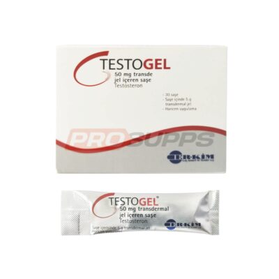 TESTOGEL 50MG TRANSDERMAL (TESTOSTERONE GEL SACHETS ) – ER KIM PHARMACEUTICALS, 50mg / 10 sachets