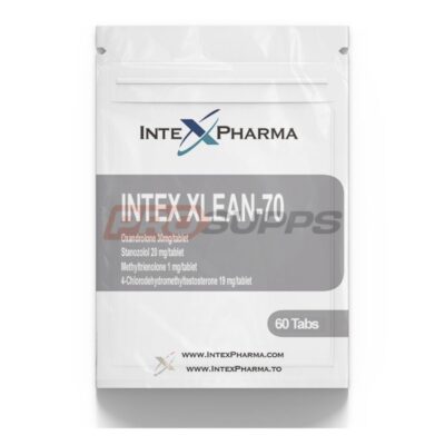 INTEX PHARMA – XLEAN-70 (ANAVAR, WINSTROL, TURINABOL, M-TREN) 70mg / 60 tabs