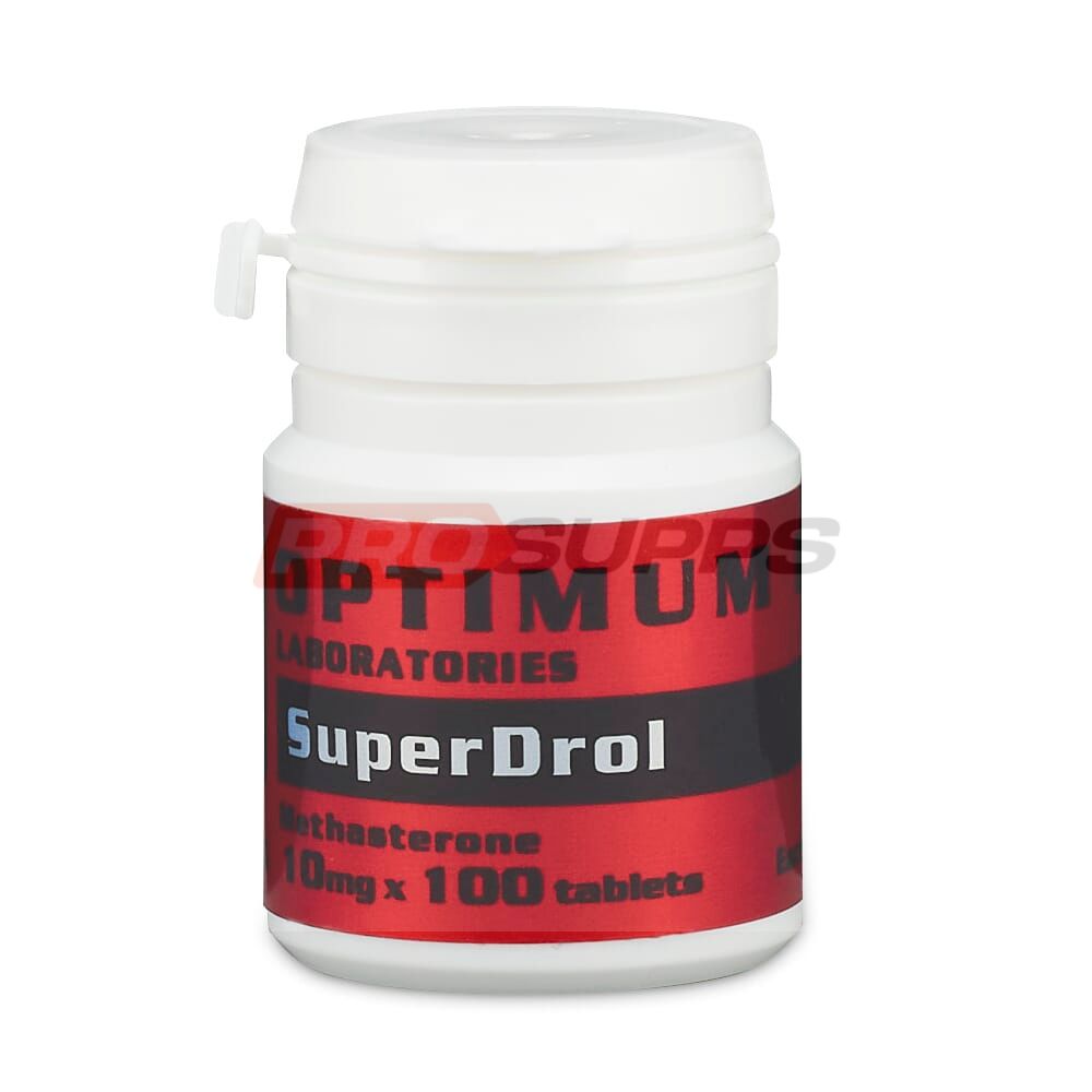 OPTIMUM BIOTECH – SUPERDROL, 10mg / 100 tabs 1