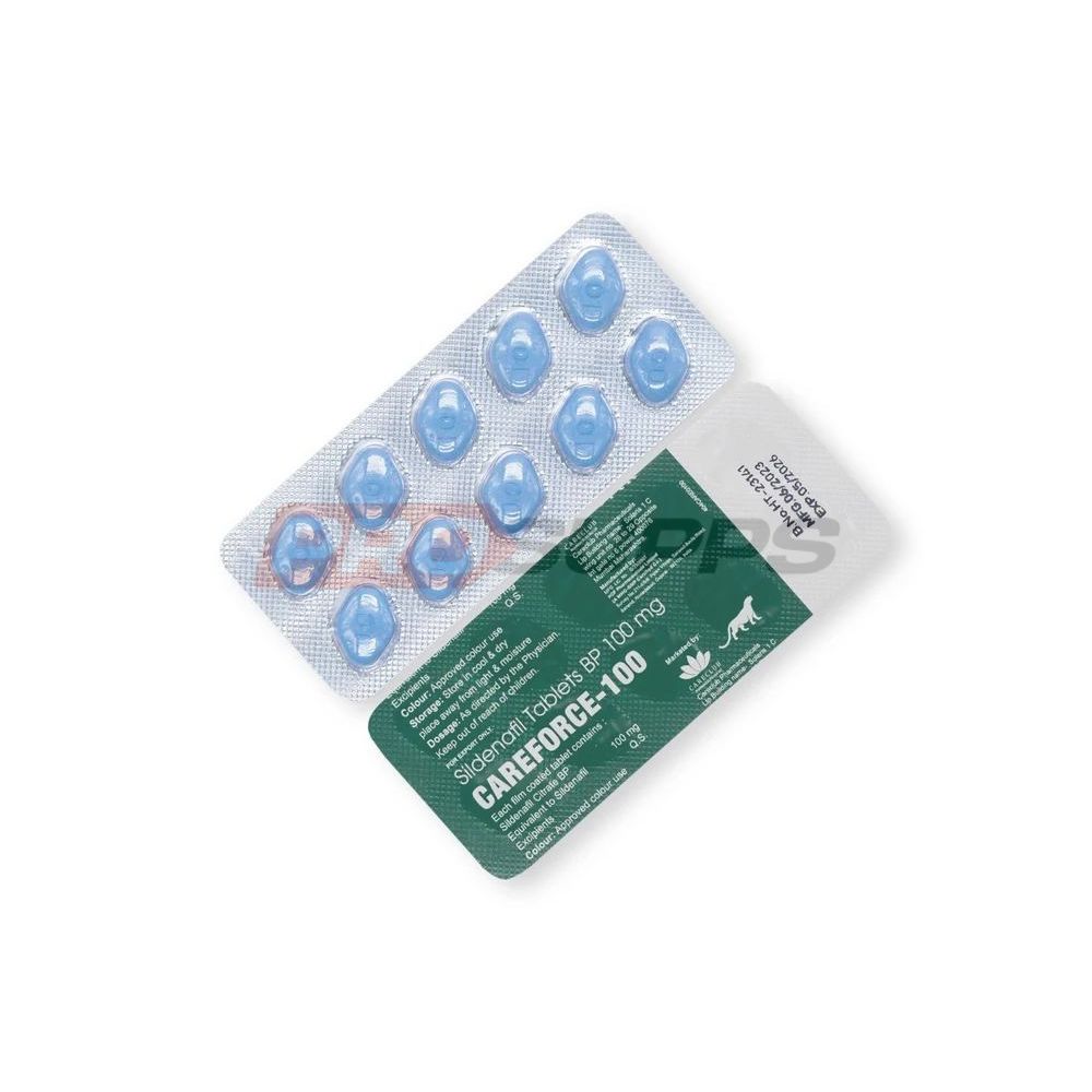 VIAGRA - CAREFORCE-100 (SILDENAFIL CITRATE) *** 100mg ***, 10 tabs 1