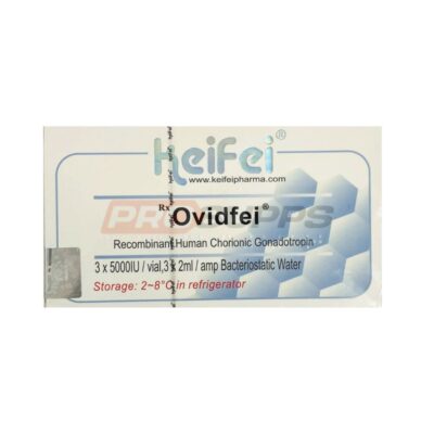 KEIFEI PHARMA - OVIDFEI 5000 RHCG, 5000iu x 3vials, 15'000iu  (BAC WATER INCLUDED)