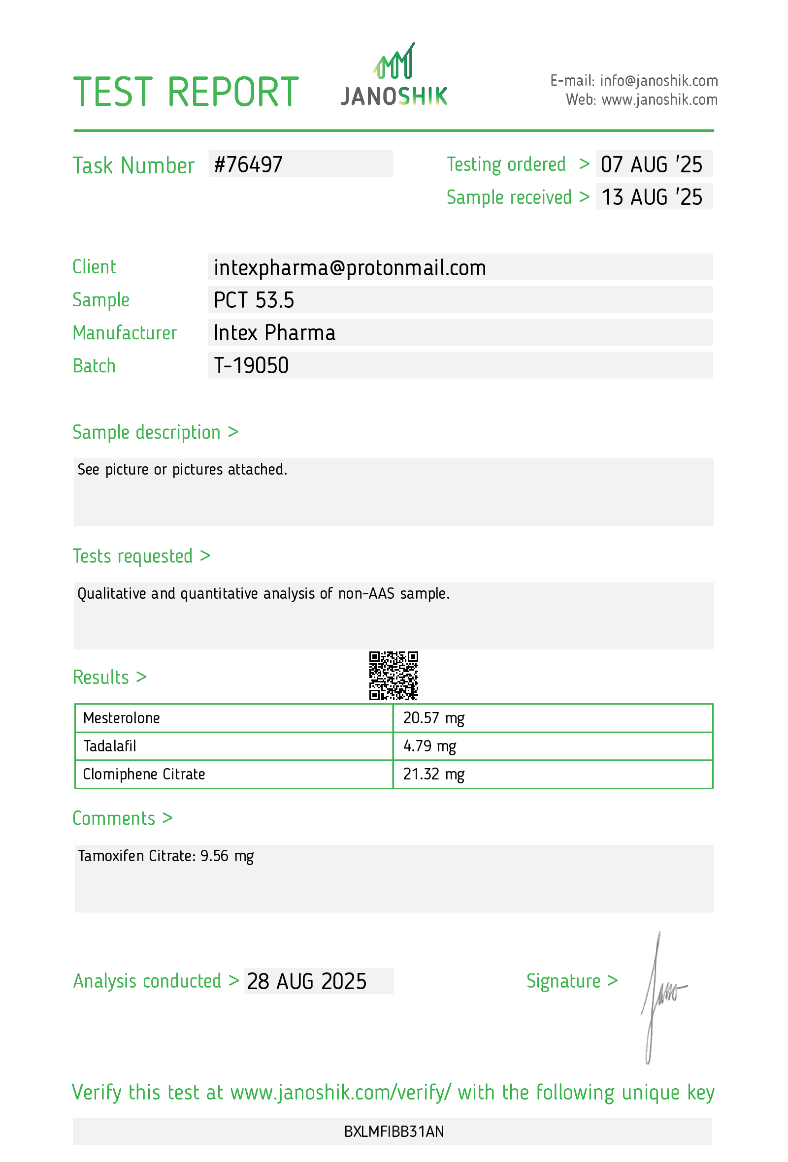 INTEX PHARMA - PCT, 100tabs 10 INTEX PHARMA - PCT, 100tabs 9