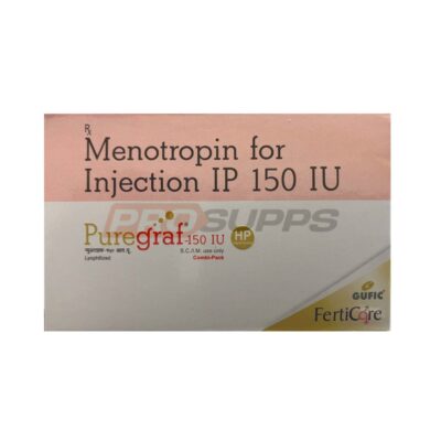 HMG 150iu - MENOPAUSAL GONADOTROPIN (PUREGRAF), PHARMACEUTICAL GRADE HMG