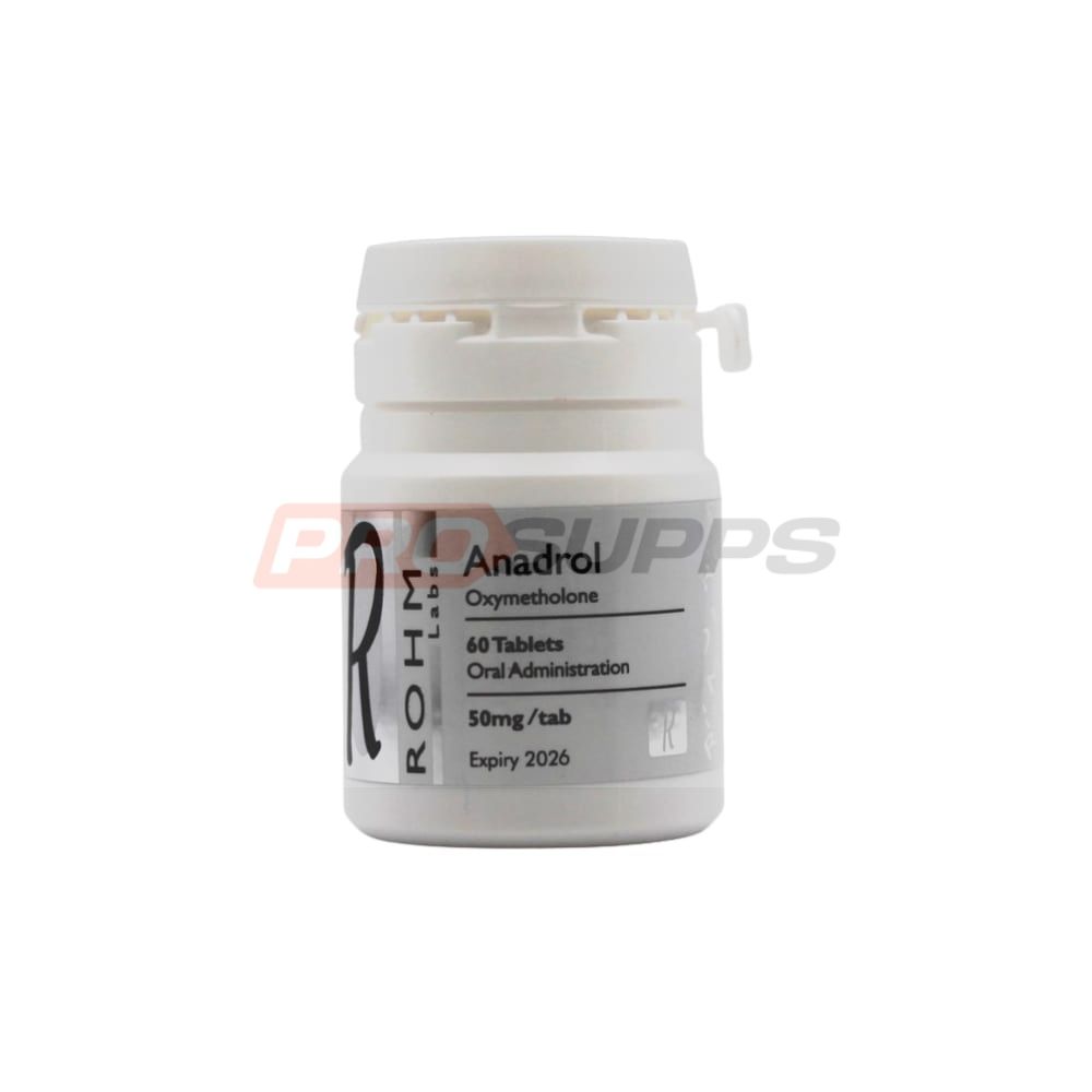 R.O.H.M. (ROHM) - ANADROL (OXYMETHOLONE, NAPS, ANAPOLON) 50mg/60tabs 1