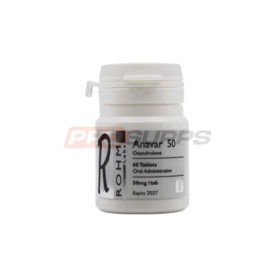 R.O.H.M (ROHM) - ANAVAR 50mg/60tabs (VAR, OXANDROLONE)