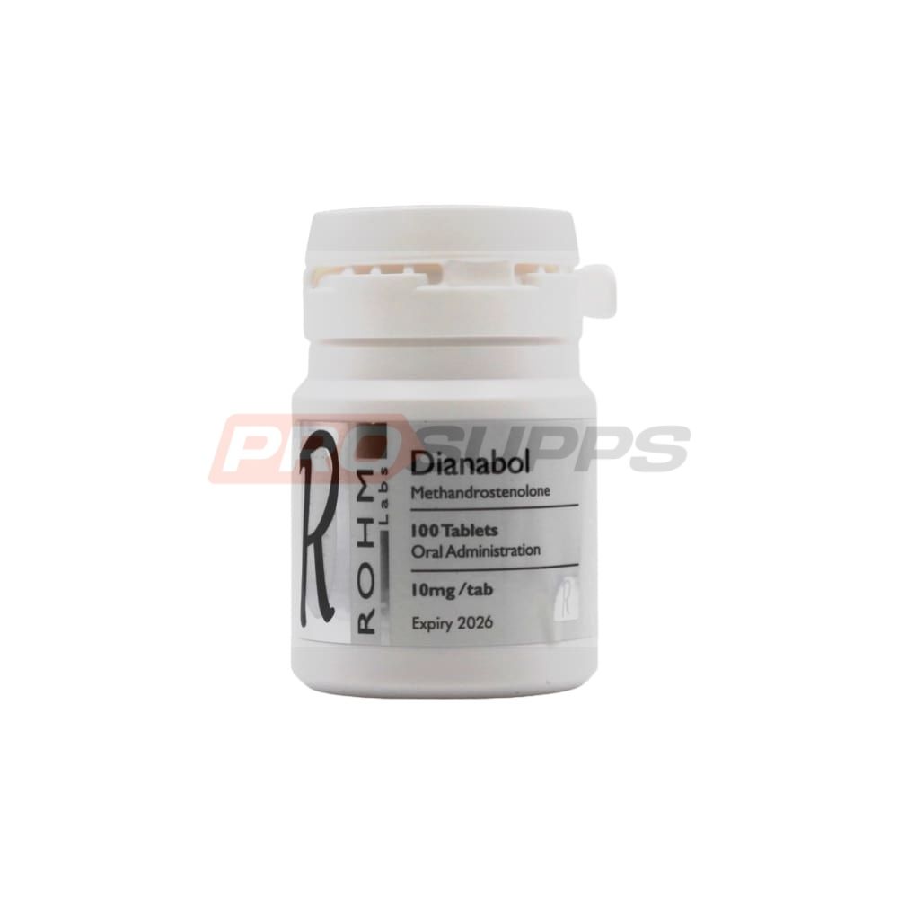 R.O.H.M. (ROHM) - DIANABOL (METHANDIENONE, DBOL) 10mg/100tabs 1