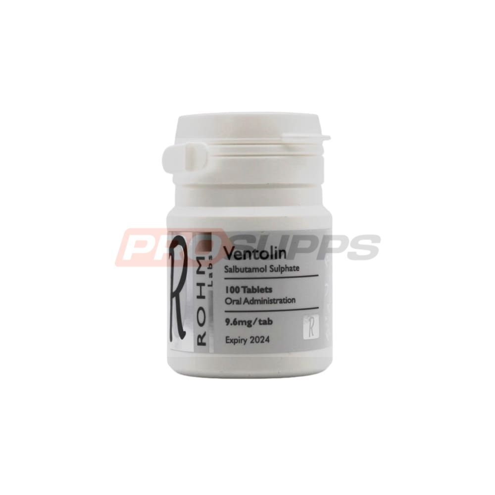 R.O.H.M (ROHM) – VENTOLIN (ALBUTEROL, SALBUTAMOL, PROVENTIL), 9.6mg/100tabs 1