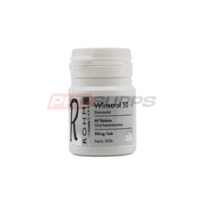 R.O.H.M (ROHM) - WINSTROL 50mg/60tabs (STANOZOLOL)