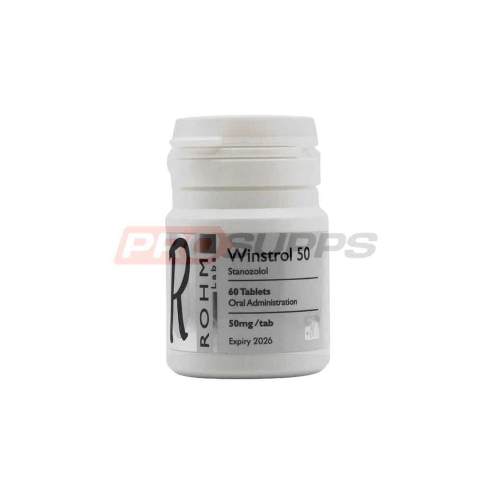 R.O.H.M (ROHM) - WINSTROL 50mg/60tabs (STANOZOLOL) 1