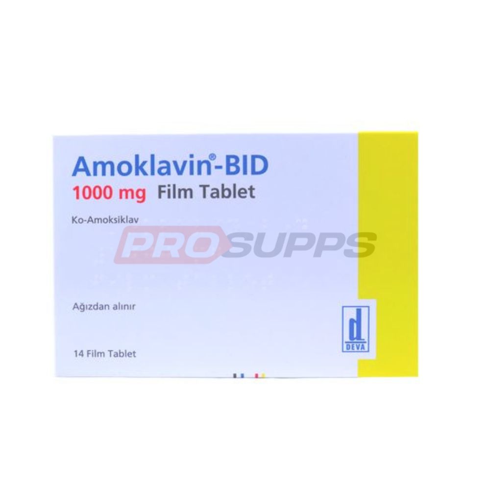 AMOKLAVIN (AMOXICILLIN / CLAVULANIC ACID) 1000 mg, 10 tabs 1