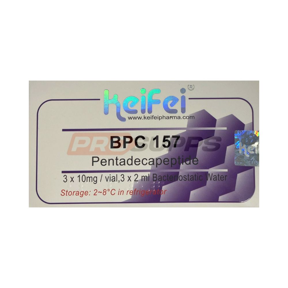 KEIFEI PHARMA – BPC 157, 3 x 10mg vials (with BAC water) 1