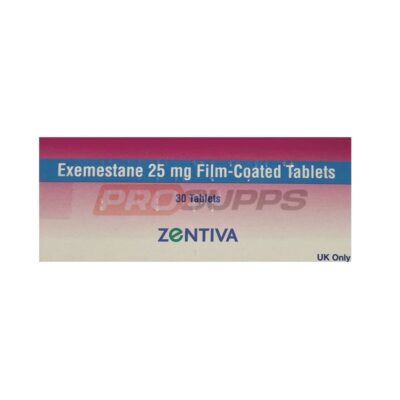 EXEMESTANE – ZENTIVA - UK PHARMACY, 25mg x 30tabs (AROMASIN)