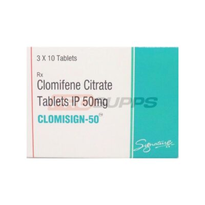 CLOMISIGN 50 MG - CLOMIPHENE CITRATE 50 (PHARMACEUTICAL, SIGNATURE) 50mg / 30tabs