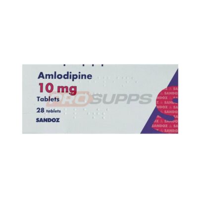 AMLODIPINE - HIGH BLOOD PRESSURE MEDICINE (SANDOZ PHARMA , UK PHARMACY) 10mg, 28tabs