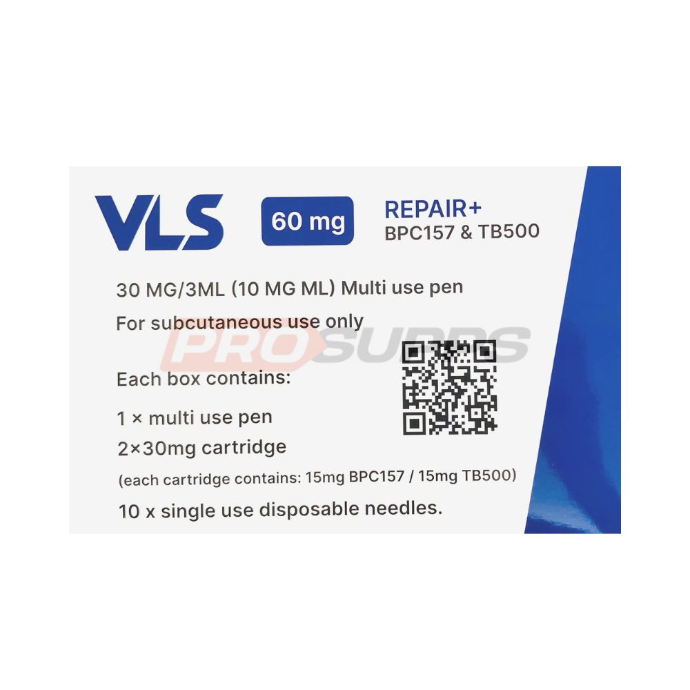 VLS - REPAIR+ KIT - BPC 157 + & TB500, *** 30MG / 3ML *** (MULTI USE PEN) 1